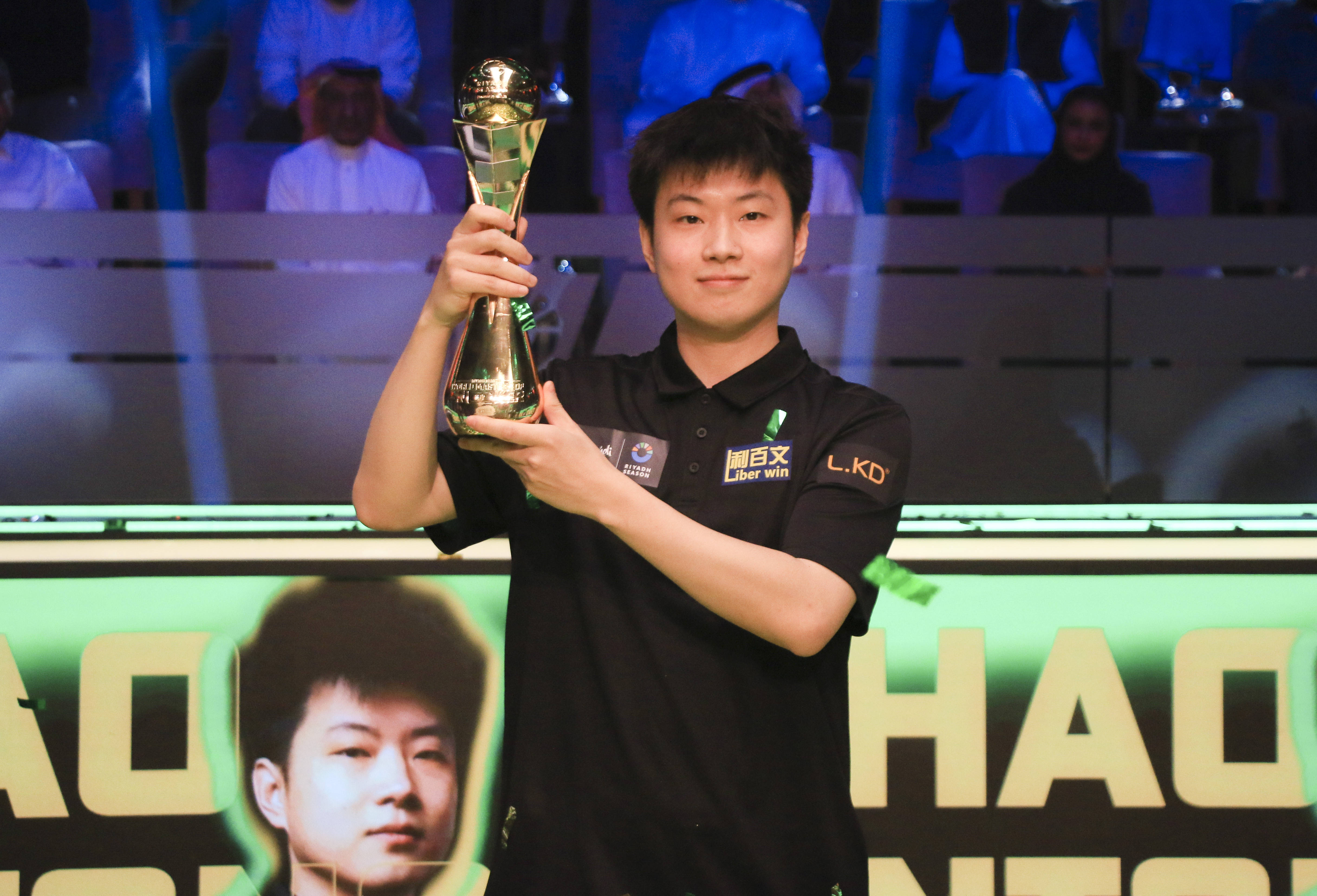 （体育）斯诺克——赵心童获利雅得季斯诺克锦标赛冠军