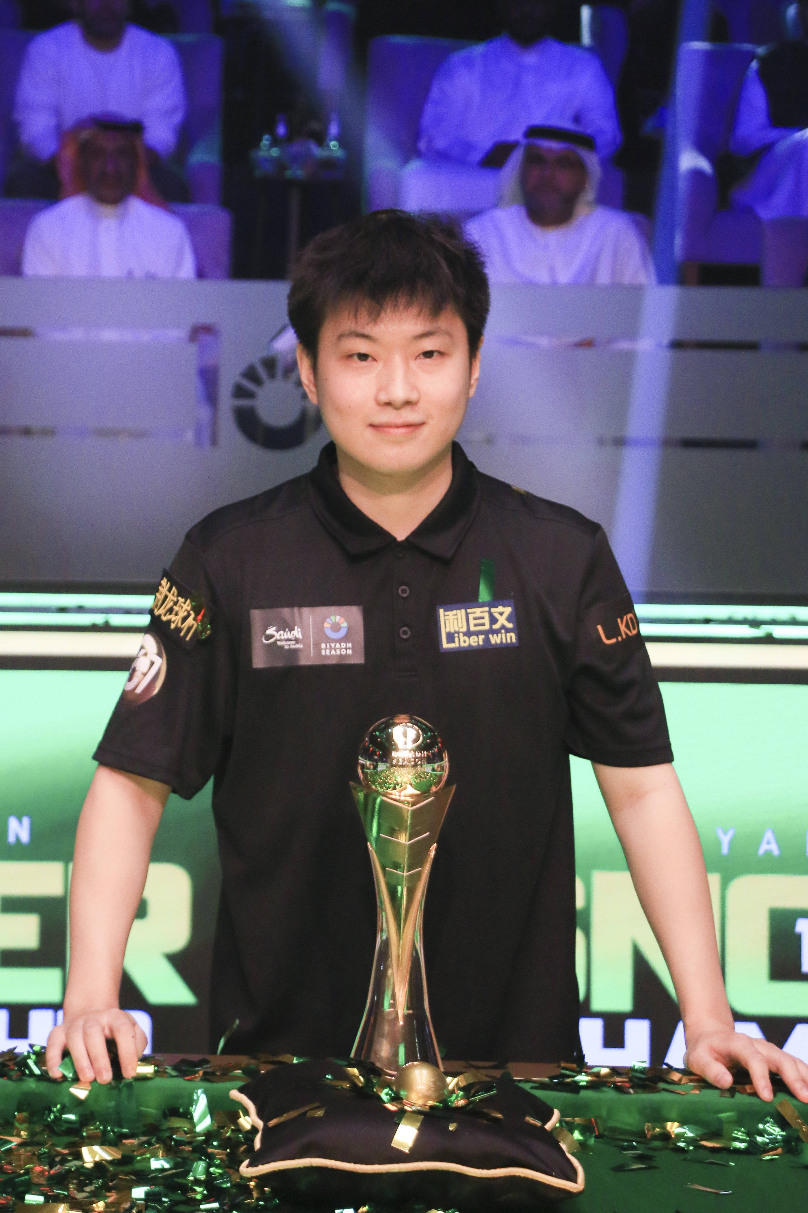 （体育）斯诺克——赵心童获利雅得季斯诺克锦标赛冠军